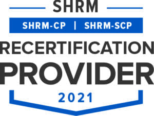 Picture of SHRM certificaiton